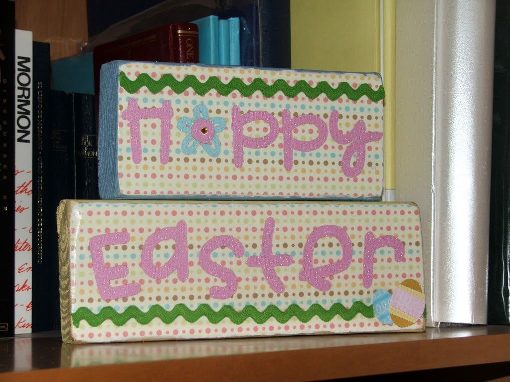 easter blocks