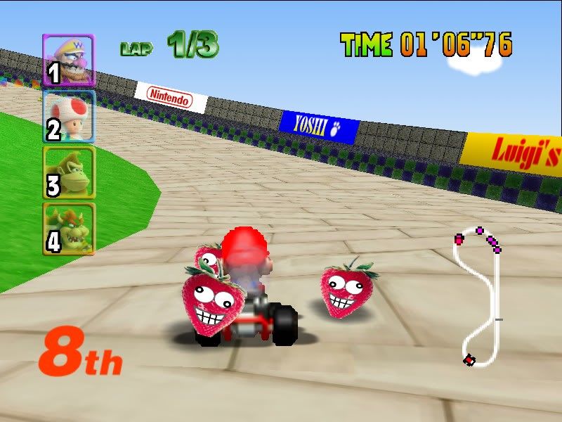 Link Games: Texturas Mario Kart 64 hechas por mi + Emulador + Rom