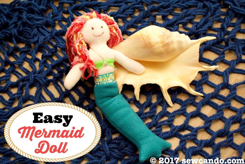  photo SewCanDo mermaid doll