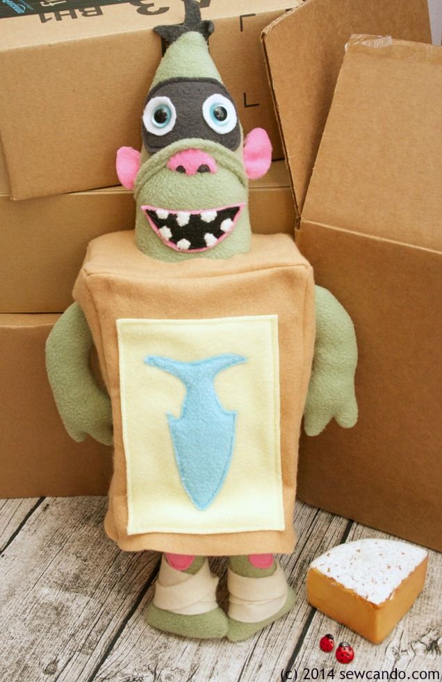 box troll plush