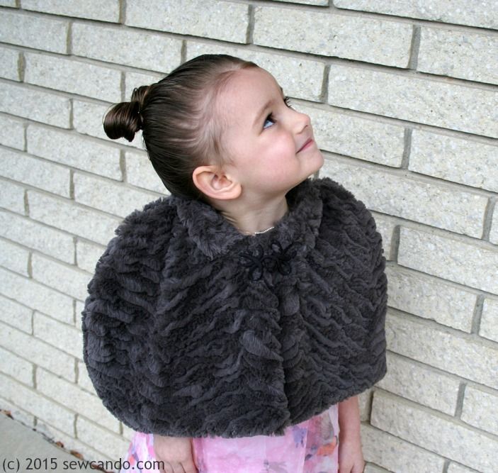 Sew Can Do: Dainty Elegance: Making A Faux Fur Capelet