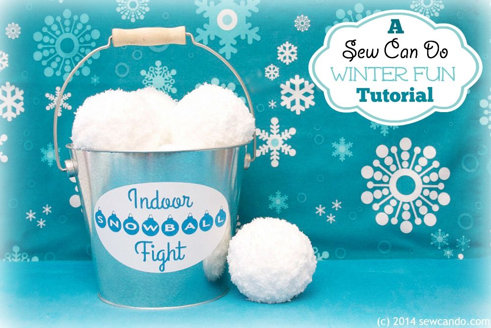  tutorial to make indoor snowball fight