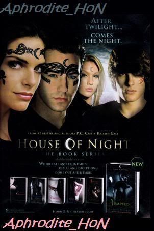 So expect more great things from the House of Night Ciao for now 