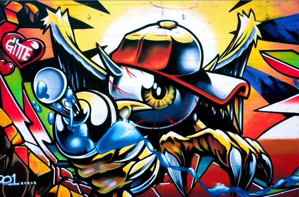 Graffiti desktop wallpaper