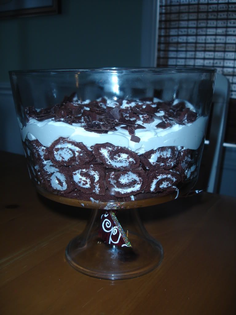 content2bmom: Swiss Cake Roll Trifle