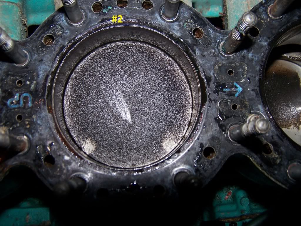 piston, head and spark plug diagnosis