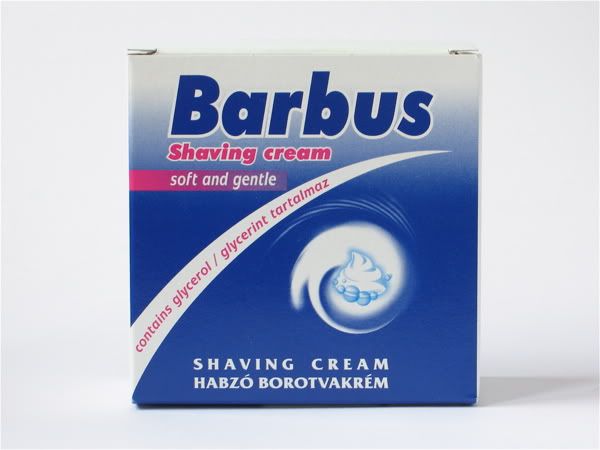 barbus shaving soap cream borotva szappan