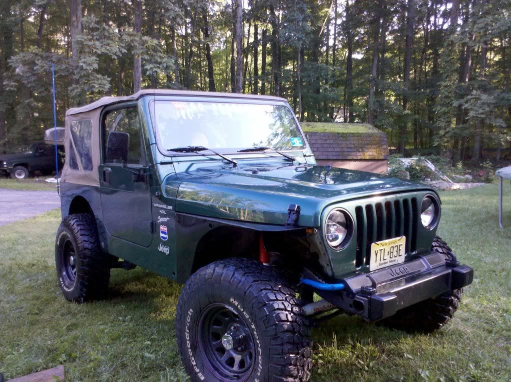 TJ w/ 33x10.5-11.5 MTR Kevlar/BFG MT KM2 - JeepForum.com