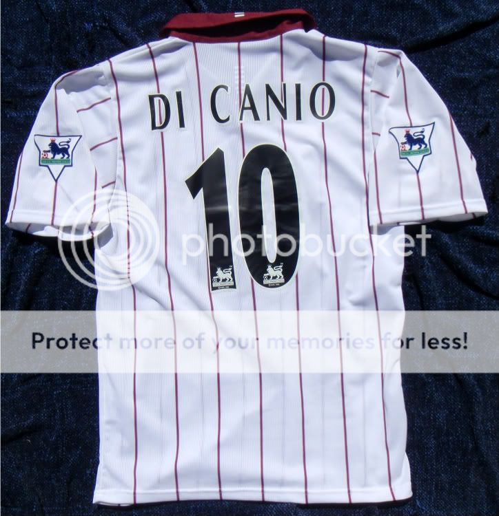 New West Ham #10 Di Canio Football Club UK English Premier League