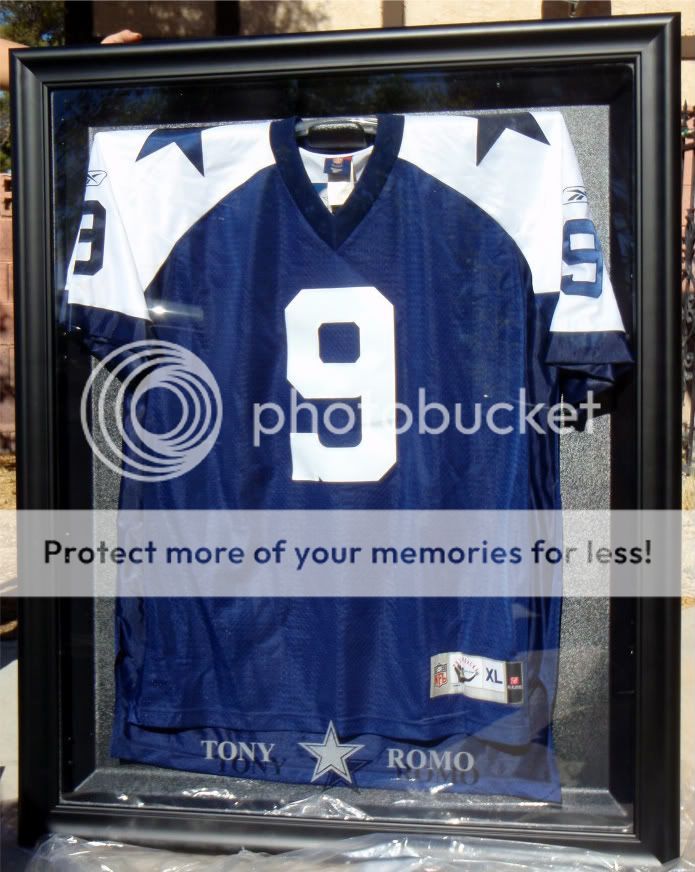 New Professionally Cased Tony Romo Dallas Cowboys NFL 5 Touchdown 11 