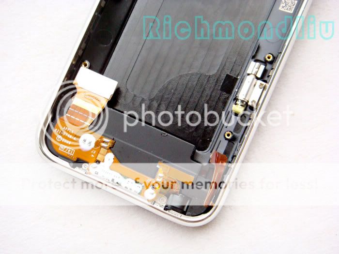 iPhone 3G Complete Back Housing Cover Assembly 32GB Blk  