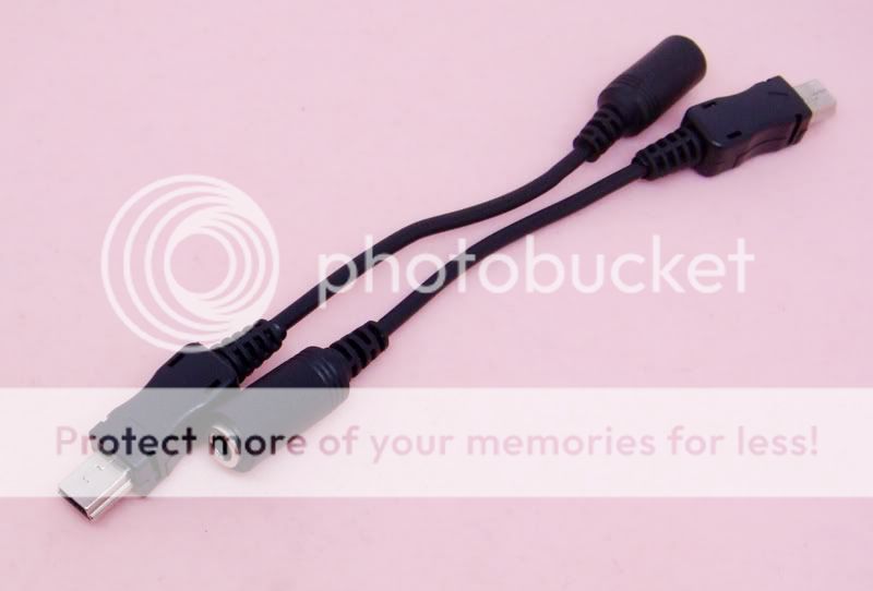 2X 3.5mm earphone adapter cable 4 MOTOROLA L7 V3 U6 L6  