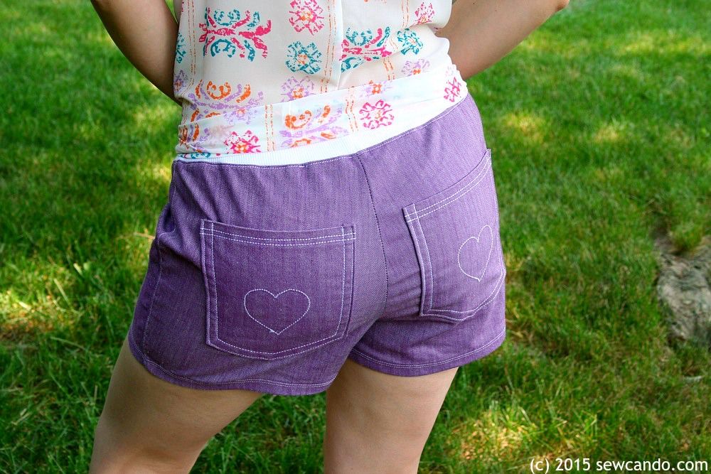 Sew Can Do: Shorts Love: A Pattern Modification+Review