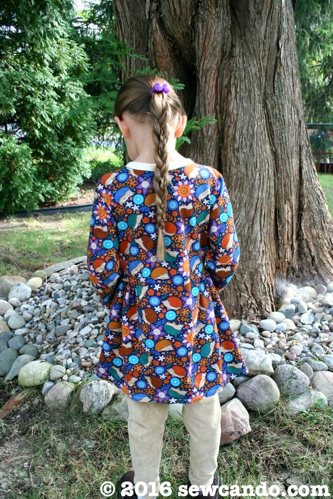 Sew Can Do: Sewing Knits: Banana Dress Pattern Review + Time Saving Hack