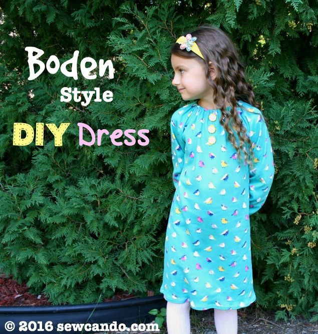 Sew Can Do: Pattern Hack: Boden-style DIY Dress