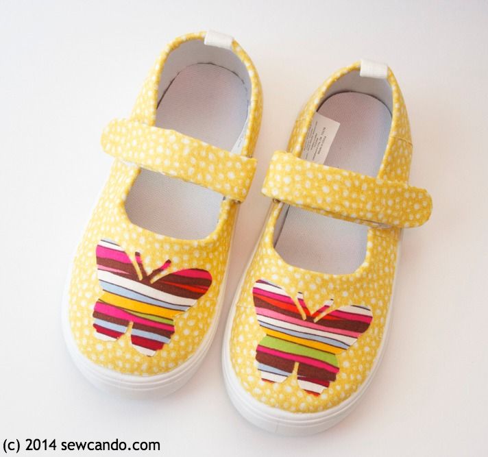 Sew Can Do: Tutorial Time: Duck Fabric® Tape Shoe Makeover
